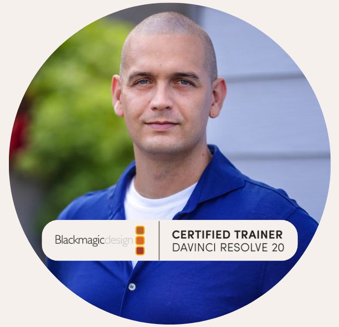 Luca Giussani — Blackmagic Design Certified DaVinci Resolve Trainer